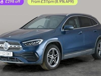 Used Mercedes GLA250 Exclusive 218 HP (160 kW) 2022 Blue SUV
