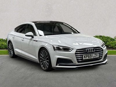 Used Audi A5 S-Line 2019 White Coupe