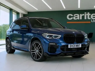 Used BMW X5 M Sport 340 HP (250 kW) 2021 Blue SUV