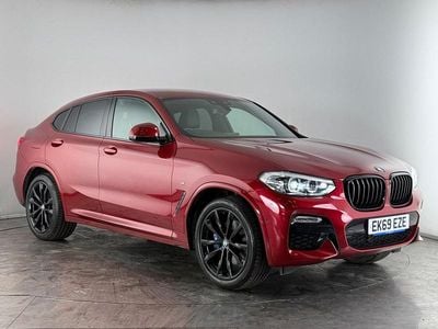 Used BMW X4 M Sport 190 HP (139 kW) 2019 Red SUV