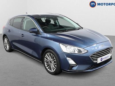 Used Ford Focus Titanium X 150 HP (110 kW) 2019 Blue Hatchback