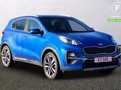 Used Kia Sportage 130 HP (95 kW) 2021 Blue SUV