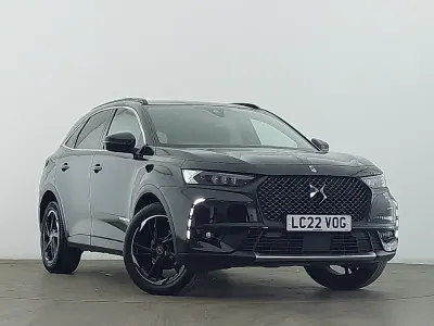 Used DS Automobiles DS7 Crossback Performance Line Plus 131 HP (96 kW) 2022 Black SUV