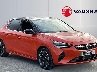 Used Vauxhall Corsa-e Elite 100 kW (136 HP) 2021 Orange Hatchback
