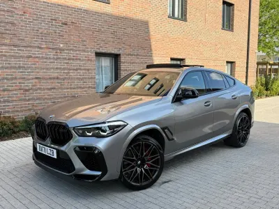 Begagnad BMW X6 M Competition Edition 2021 Grå SUV