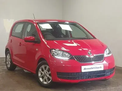 Gebraucht Skoda Citigo SE 60 PS (44 kW) 2018 Rot Kleinwagen