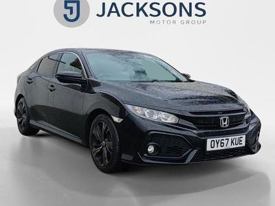 Used Honda Civic EX 129 HP (94 kW) 2017 Black Hatchback