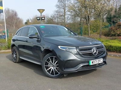 Used Mercedes EQC400 AMG line 300 kW (408 HP) 2022 Grey SUV