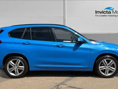 Used BMW X1 M Sport 140 HP (102 kW) 2019 Misano blue SUV
