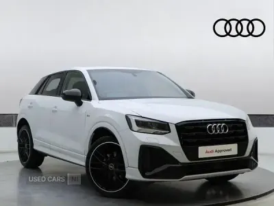 Used Audi Q2 Black Edition 150 HP (110 kW) 2021 White SUV