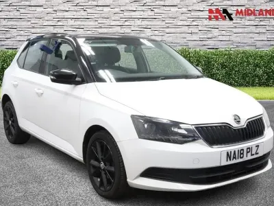 Used Skoda Fabia Colour Edition 95 HP (69 kW) 2018 White Hatchback
