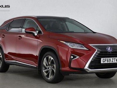 Used Lexus RX450h 2019 Red SUV