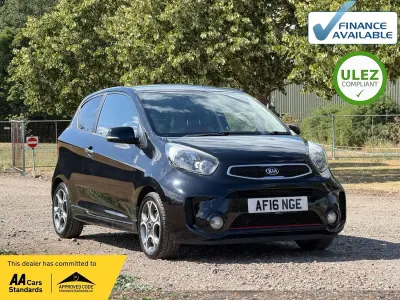 Used Kia Picanto 84 HP (61 kW) 2016 Black Hatchback