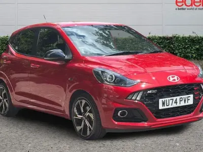 Used Hyundai i10 N Line 90 HP (66 kW) 2024 Red Hatchback