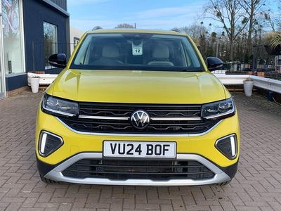 Used VW T-Cross Style 115 HP (84 kW) 2024 Yellow SUV