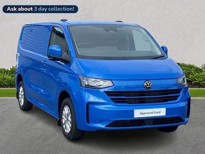 New VW Transporter Pro 2025 Blue Van