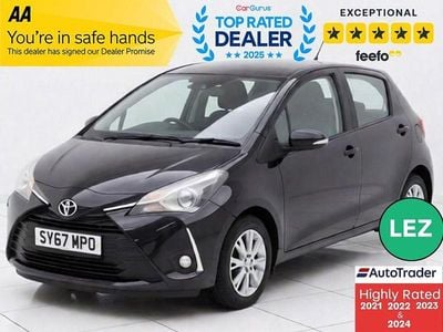 Used Toyota Yaris 111 HP (81 kW) 2017 Black Hatchback