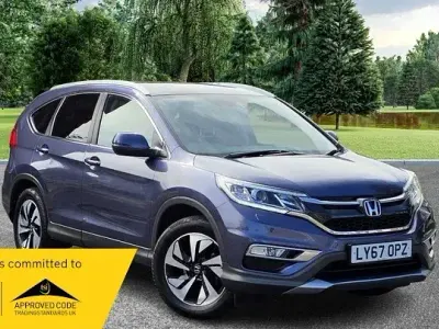 Używany Honda CR-V EX 155 KM (114 kW) 2017 Niebieski SUV