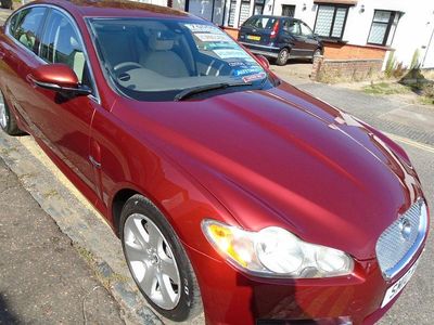 Red Used 2010 Jaguar XF Premium Luxury Sedan | £6,995 (Expensive)