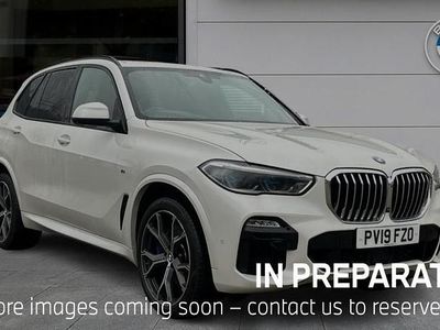 White Used 2019 BMW X5 M Sport SUV | £34,800 (Fair price)