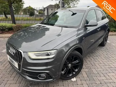 Usado Audi Q3 S-Line 177 HP (130 kW) 2014 Cinzento SUV