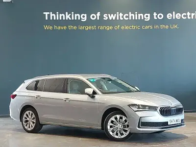 Used Skoda Superb SE L 150 HP (110 kW) 2024 Silver Estate