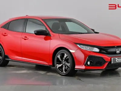 Used Honda Civic Sport 182 HP (133 kW) 2018 Rallye red Hatchback