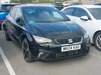 Used Seat Ibiza FR Sport 115 HP (84 kW) 2024 Black Hatchback