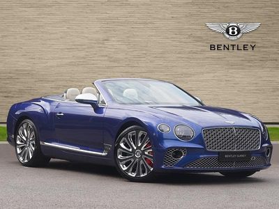 Used Bentley Continental 2021 Blue Cabriolet