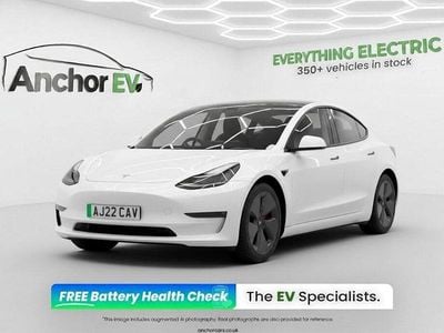 Used Tesla Model 3 Long Range AWD 366 kW (498 HP) 2022 White Sedan