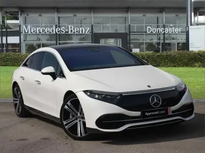 Used Mercedes EQS450+ Exclusive Luxury 244 kW (333 HP) 2023 White Sedan