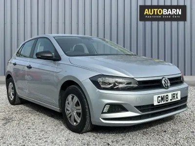 Begagnad VW Polo S 65 HK (47 kW) 2018 Silver Halvkombi