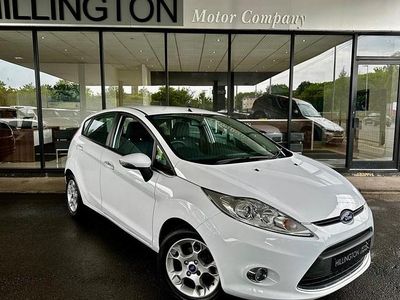 Usado Ford Fiesta Zetec 82 CV (60 kW) 2012 Blanco Utilitario