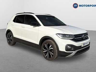 Used VW T-Cross Black Edition 2021 White SUV