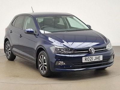 Begagnad VW Polo United 80 HK (58 kW) 2021 Blå Halvkombi