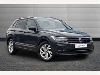 Urano grey Used 2021 VW Tiguan Life SUV | £17,987 (Fair price)