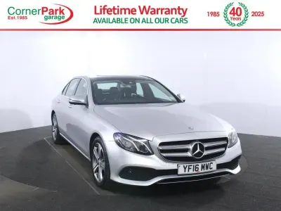 Used Mercedes E220 Premium 194 HP (142 kW) 2016 Silver Sedan