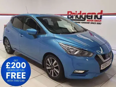 Used Nissan Micra Tekna 2020 Blue Hatchback