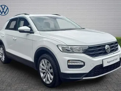 Używany VW T-Roc SE 150 KM (110 kW) 2018 Biały SUV