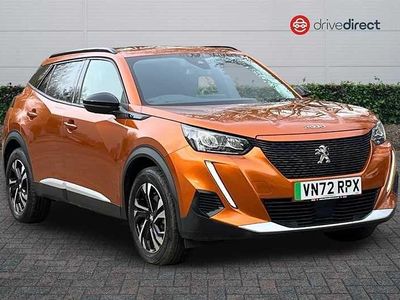 Used Peugeot e-2008 Allure+ 100 kW (136 HP) 2023 Orange SUV