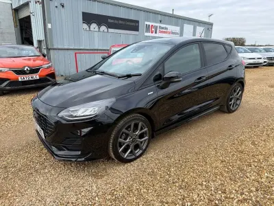 Used Ford Fiesta ST-Line 125 HP (91 kW) 2023 Black Hatchback