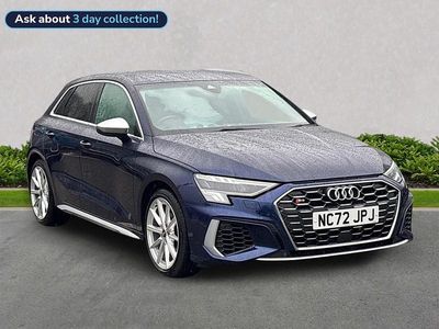 Used Audi S3 Sportback Comfort 310 HP (228 kW) 2022 Blue Hatchback