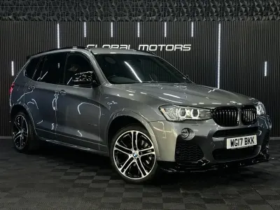Used BMW X3 M Sport 190 HP (139 kW) 2017 Grey SUV