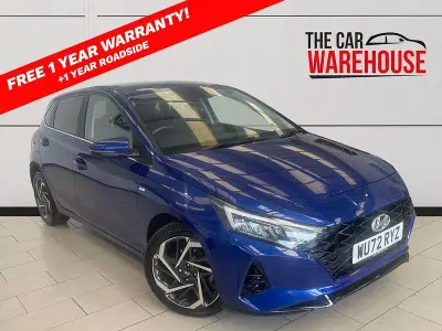Used Hyundai i20 Premium 100 HP (73 kW) 2022 Blue Hatchback