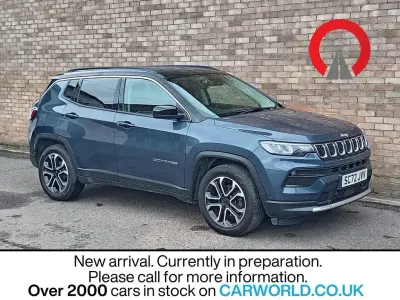 Used Jeep Compass Limited 130 HP (95 kW) 2022 Blue SUV