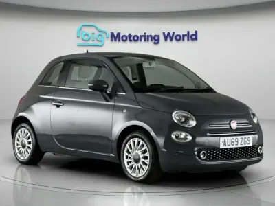 Used Fiat 500 Lounge 69 HP (50 kW) 2019 Grey Hatchback