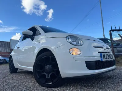 Used Fiat 500 S 85 HP (62 kW) 2012 White Hatchback