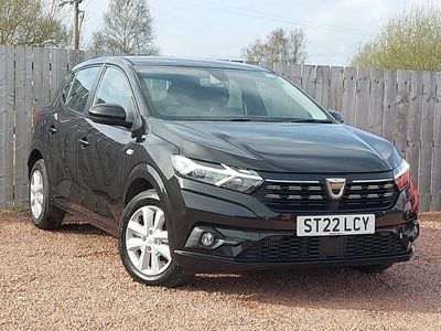 Used Dacia Sandero Comfort 91 HP (66 kW) 2022 Black Hatchback