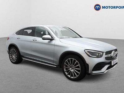 Silver Used 2021 Mercedes GLC220 AMG Line Premium Coupe | £31,699 (A bit pricey)