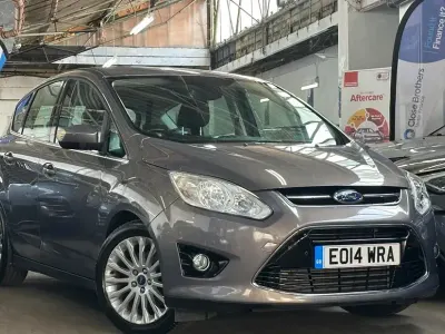 Used Ford C-MAX Titanium 140 HP (102 kW) 2014 Brown MPV